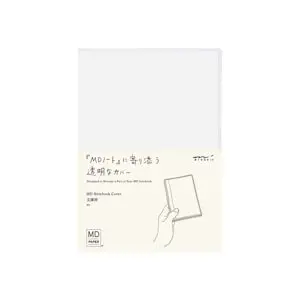 Midori MD Paper Notebook Clear Cover A6